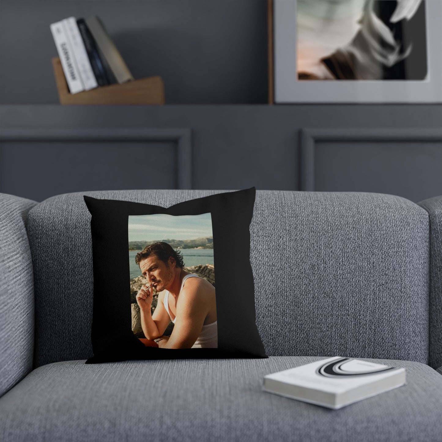 Pedro Pascal / Mandalorian Pillow(ships from EU)