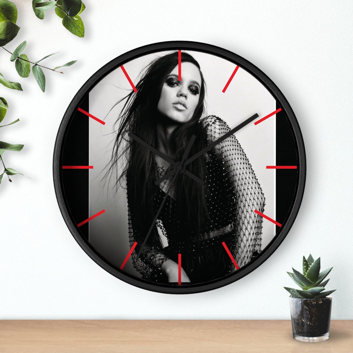 Jenna Ortega Wall Clock(ships from USA)