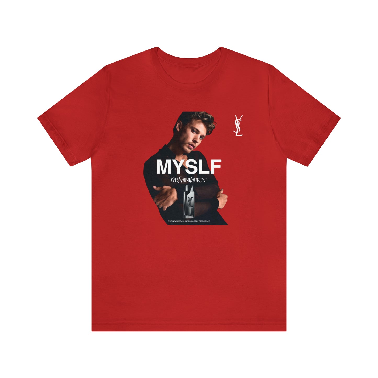 Austin Butler YSL Beauty t-Shirt(ships from USA)Soft Cotton Jersey Short Sleeve Tee(Unisex)