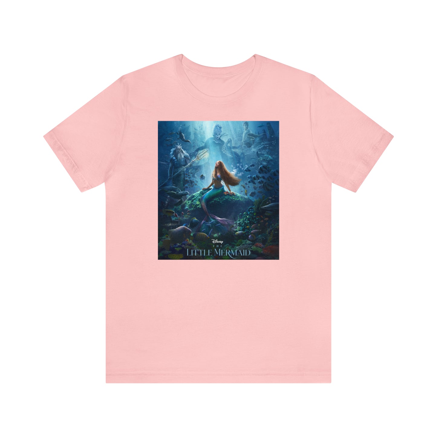 The Little Mermaid t-Shirt(ships from EU) Soft Cotton Jersey Short Sleeve Tee(Unisex)