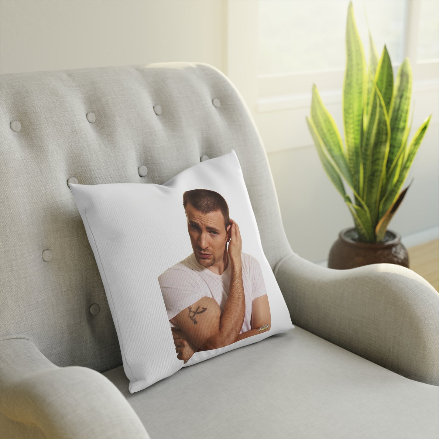 Chris Evans Pillow(ships from EU) Marvel Captain America