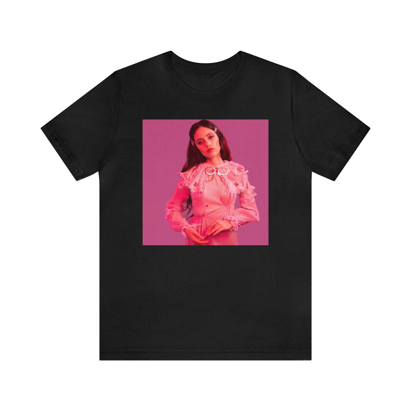 Jenna Ortega T-shirt(ships from USA) Soft Cotton Jersey Short Sleeve Tee(Unisex)