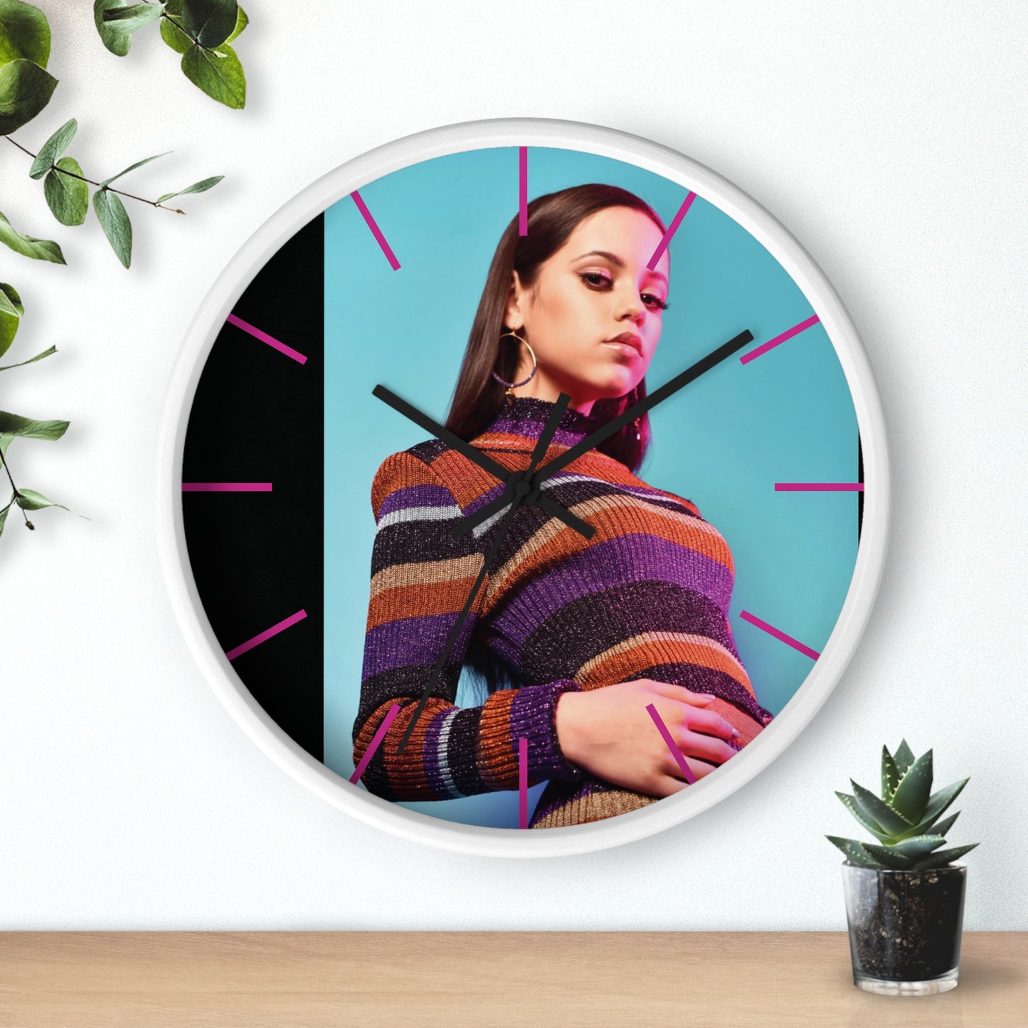 Jenna Ortega Wall Clock(ships from USA only)