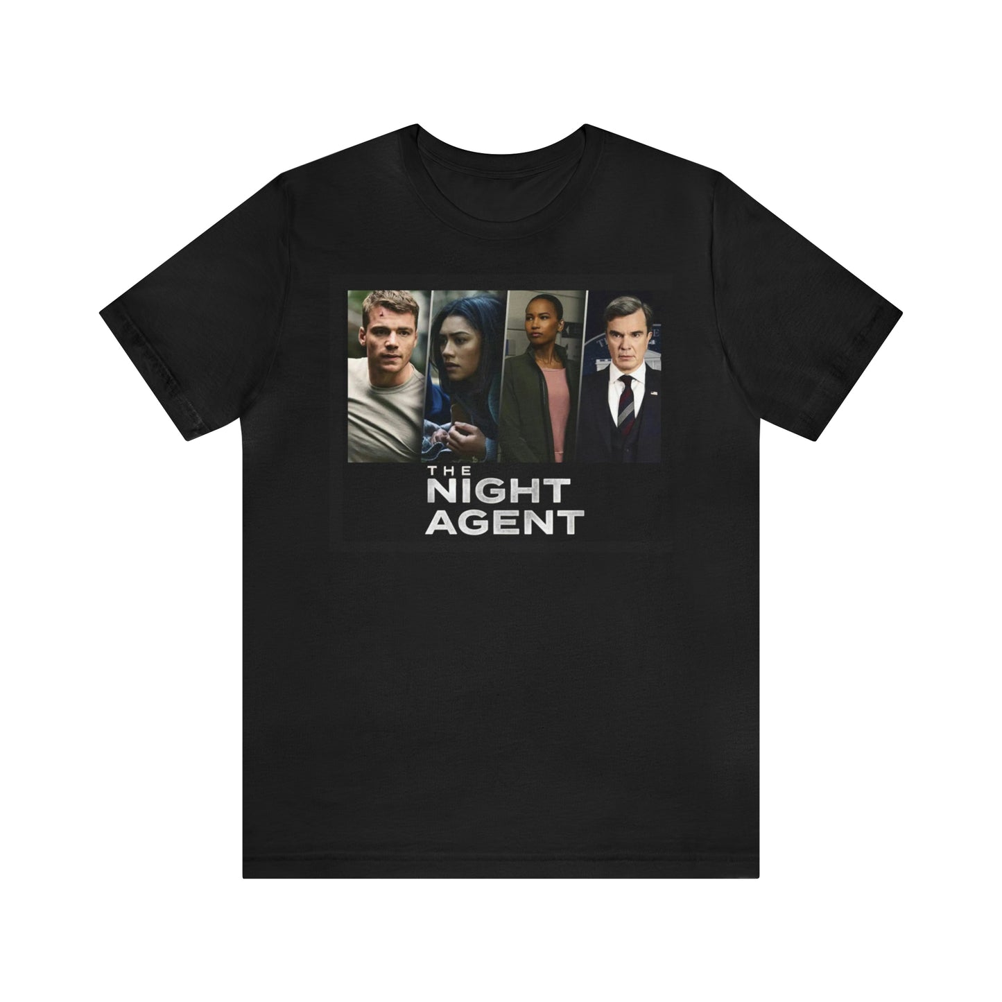 The Night Agent T-shirt(ships from EU) Soft Cotton Jersey Tee(Unisex)