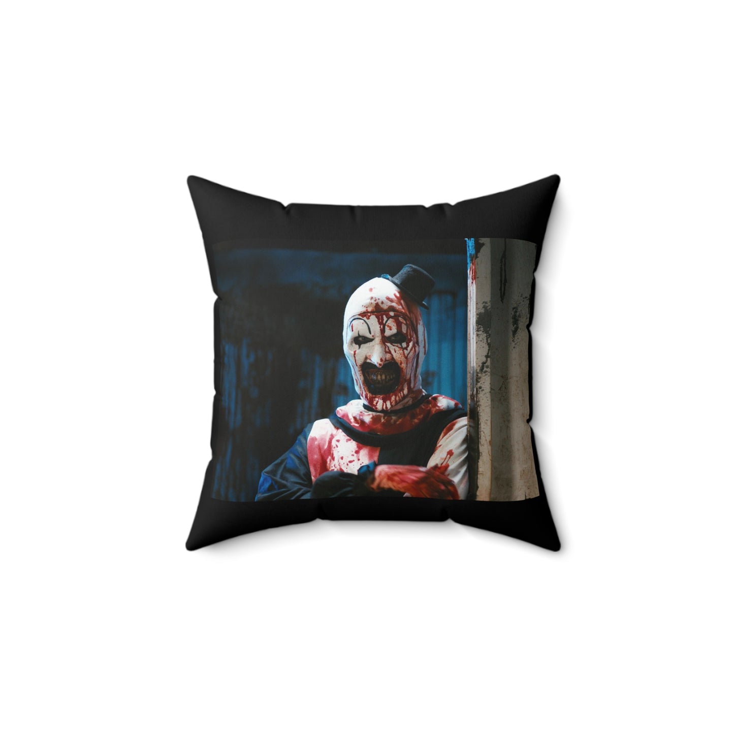 Terrifier Art the Clown Pillow(ships from USA) with the Little Pale Girl on other side