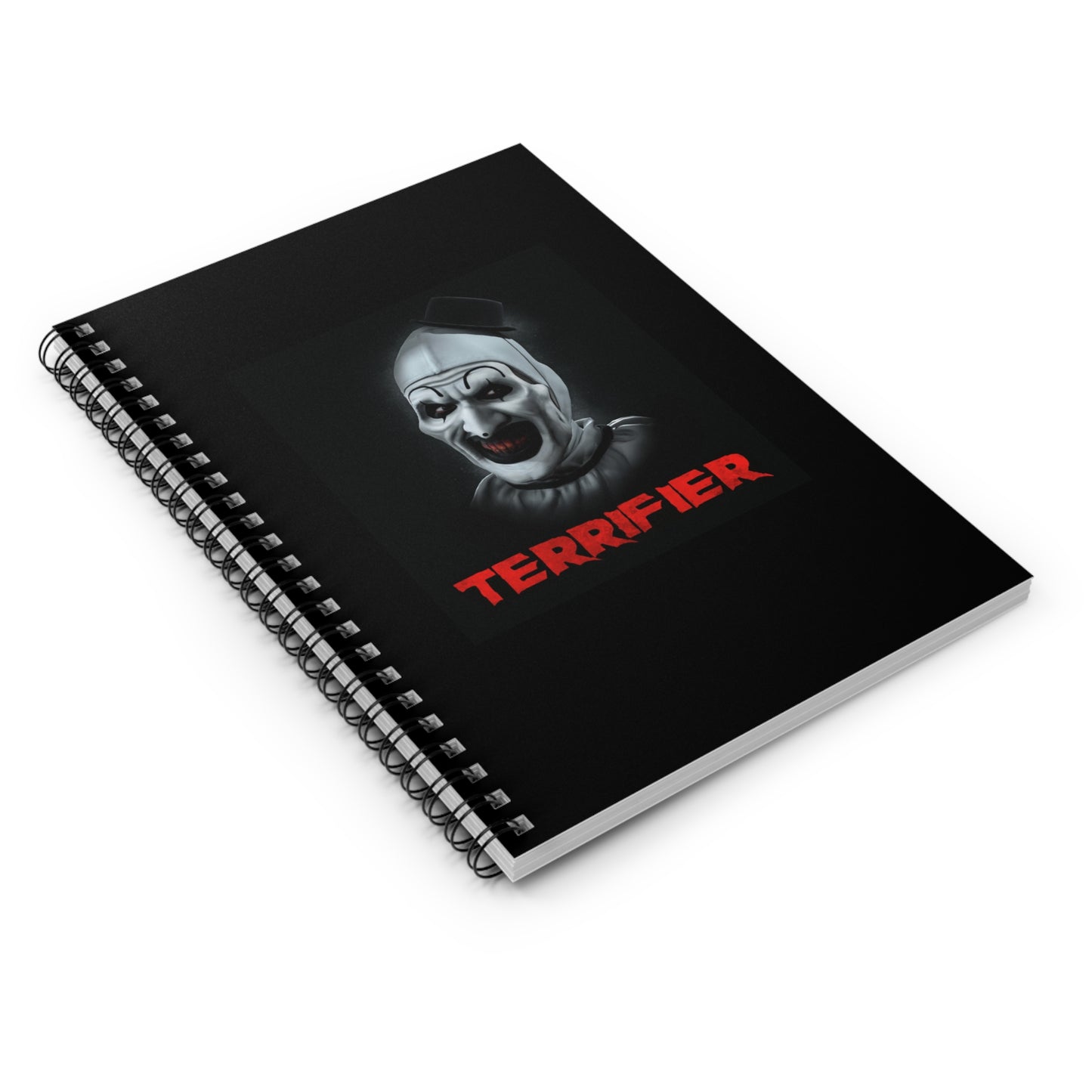 Terrifier Art the Clown Notebook(ships from USA) - Spiral Ruled Line Journal