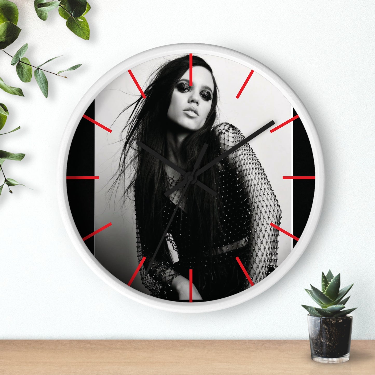 Jenna Ortega Wall Clock(ships from USA)