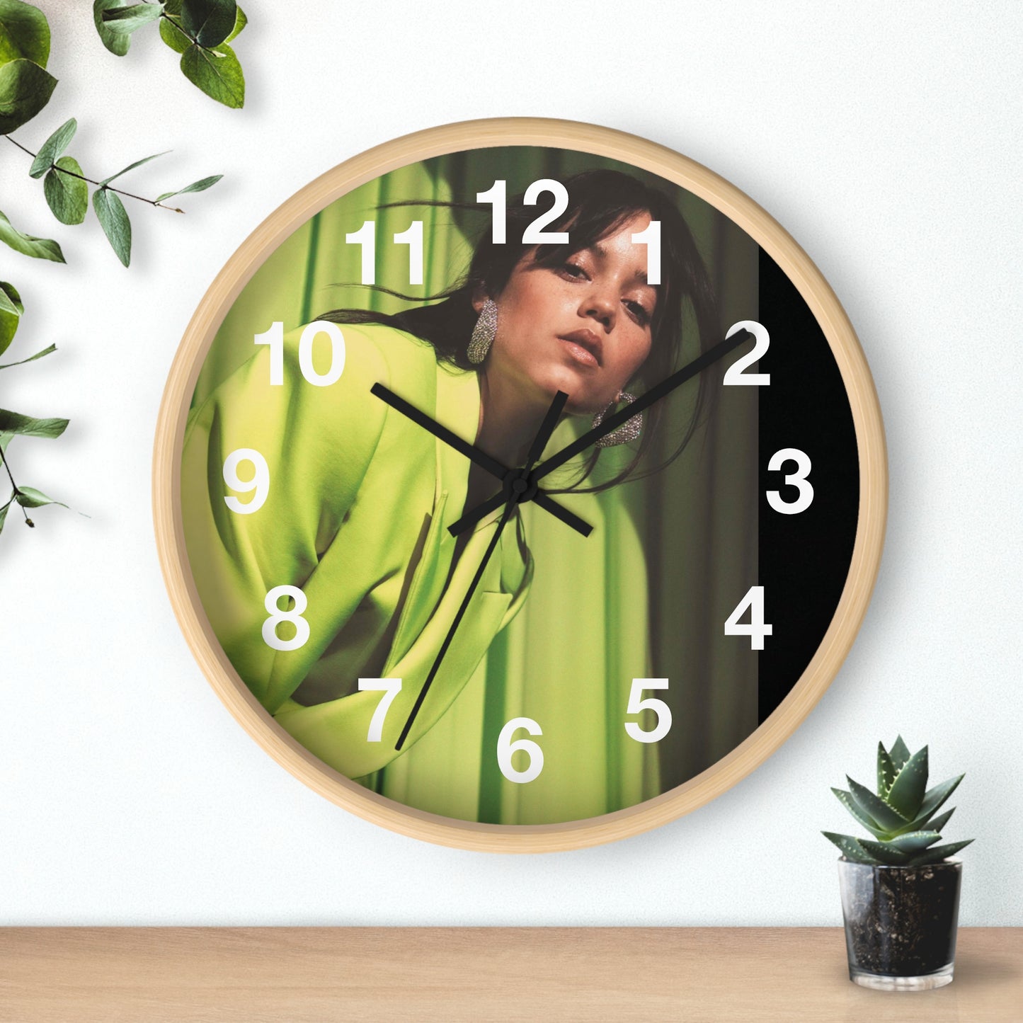 Jenna Ortega Wall Clock(ships from USA only)