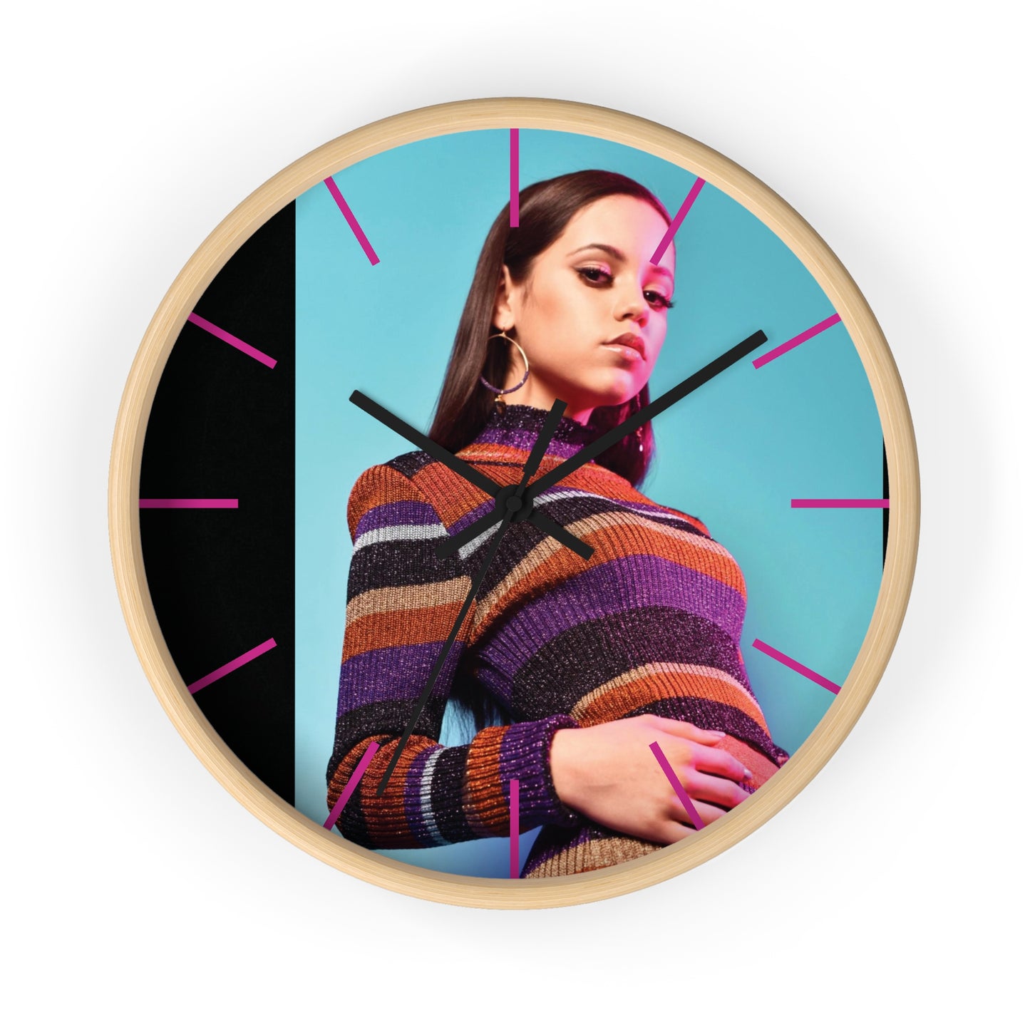 Jenna Ortega Wall Clock(ships from USA only)