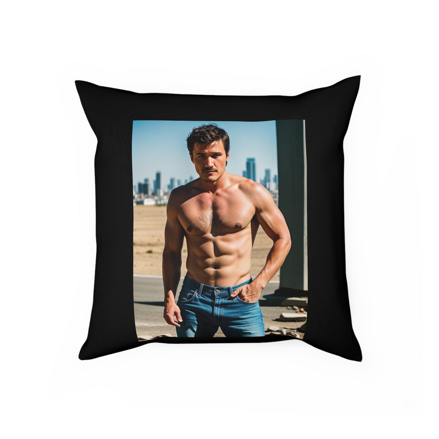 Pedro Pascal / Mandalorian Pillow(ships from EU)