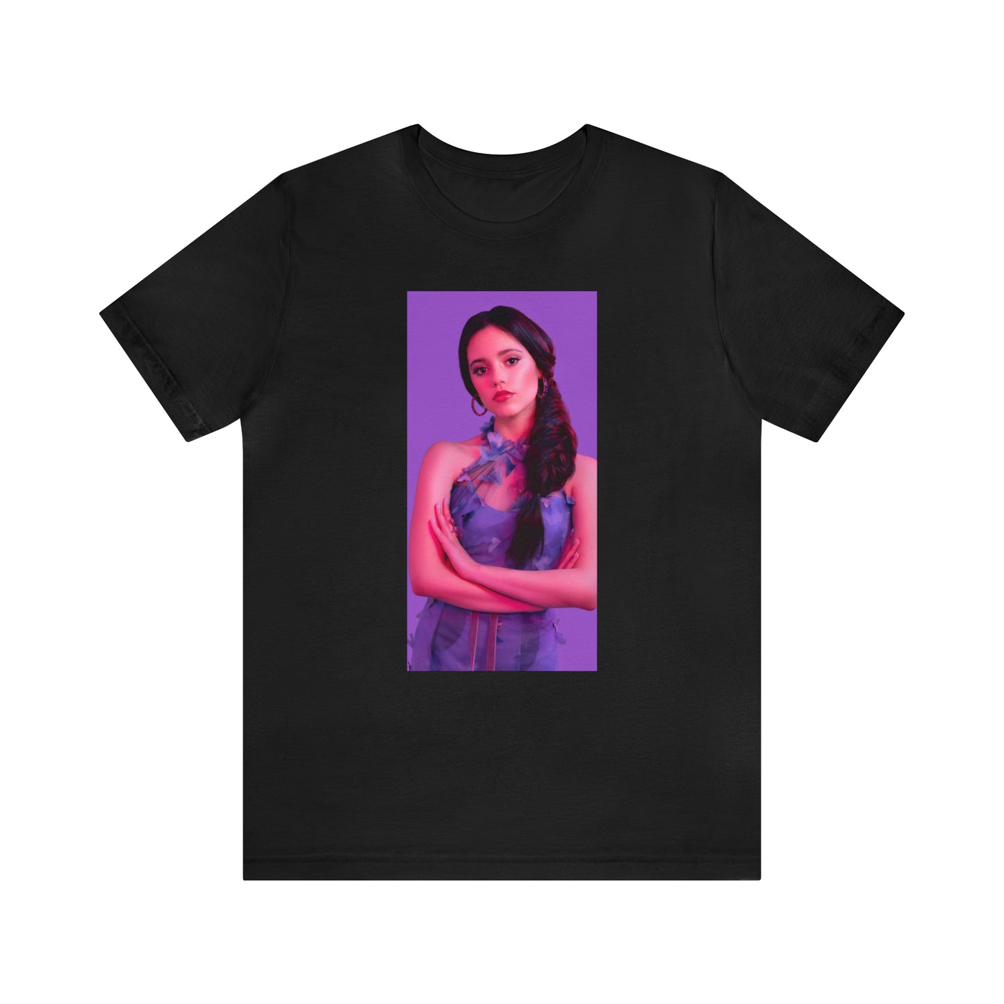 Jenna Ortega T-shirt(ships from USA) Soft Cotton Jersey Short Sleeve Tee(Unisex)