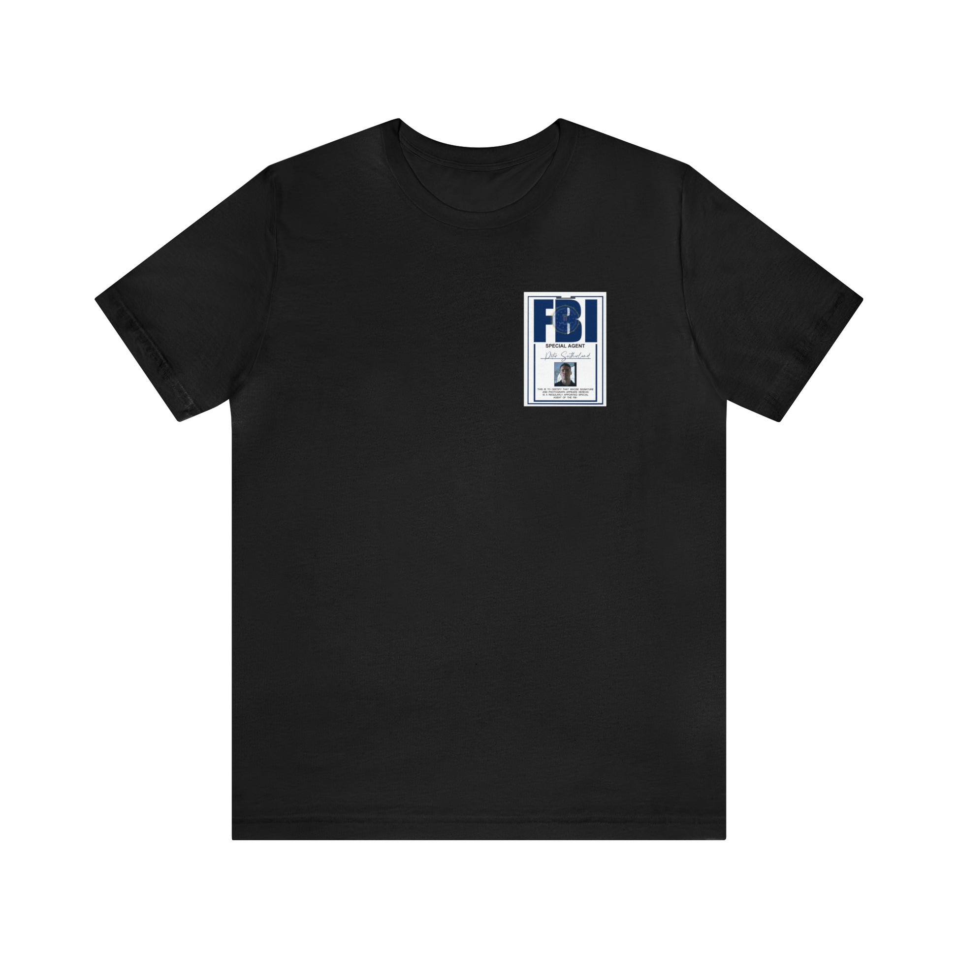 The Night Agent T-shirt(ships from USA - FBI ID Badge Soft Cotton