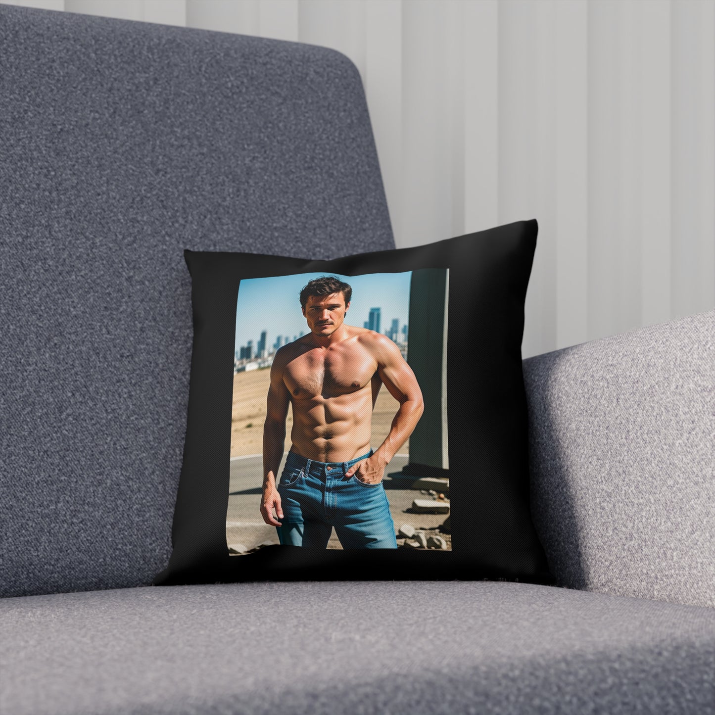 Pedro Pascal / Mandalorian Pillow(ships from EU)