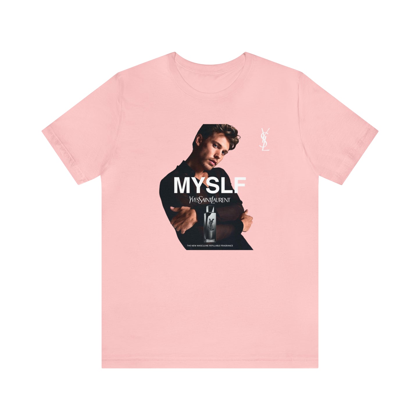 Austin Butler YSL Beauty t-Shirt(ships from USA)Soft Cotton Jersey Short Sleeve Tee(Unisex)