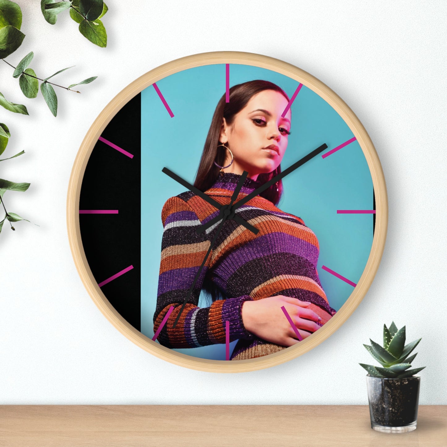 Jenna Ortega Wall Clock(ships from USA only)