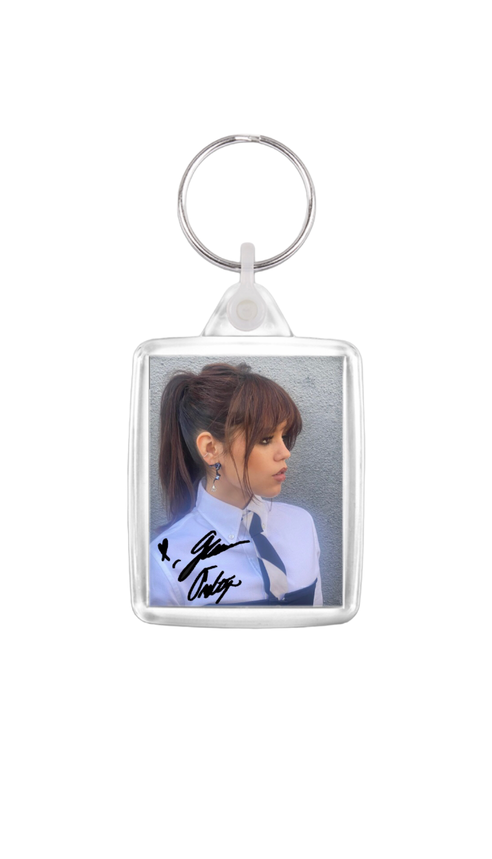 Jenna Ortega keychain