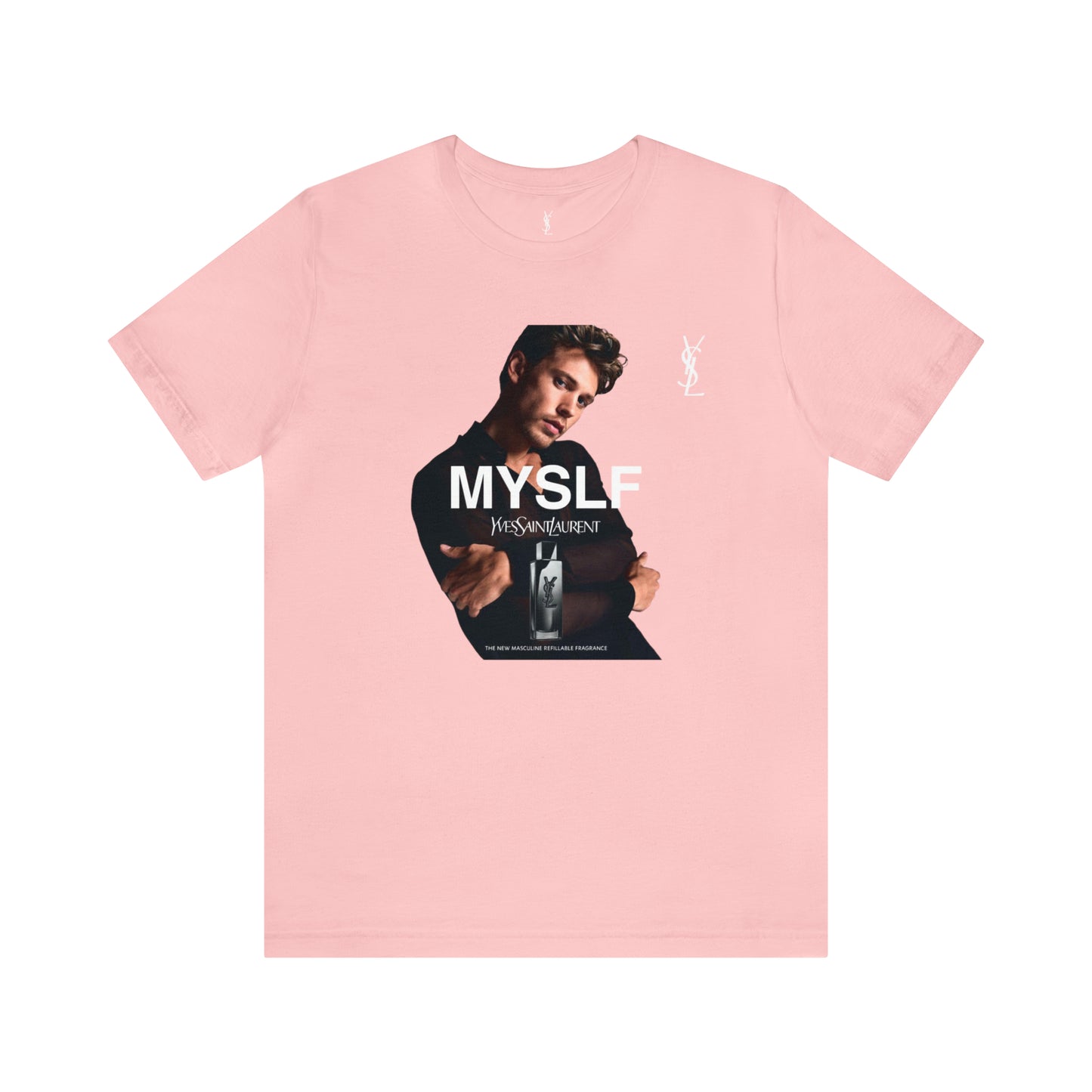 Austin Butler YSL Beauty t-Shirt(ships from EU) Soft Cotton Jersey Short Sleeve Tee(Unisex)