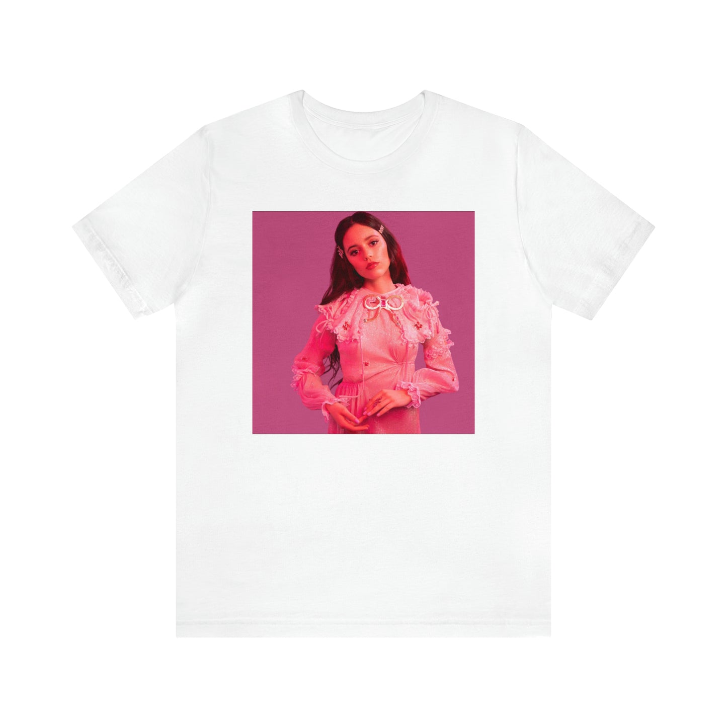 Jenna Ortega T-shirt(ships from USA) Soft Cotton Jersey Short Sleeve Tee(Unisex)