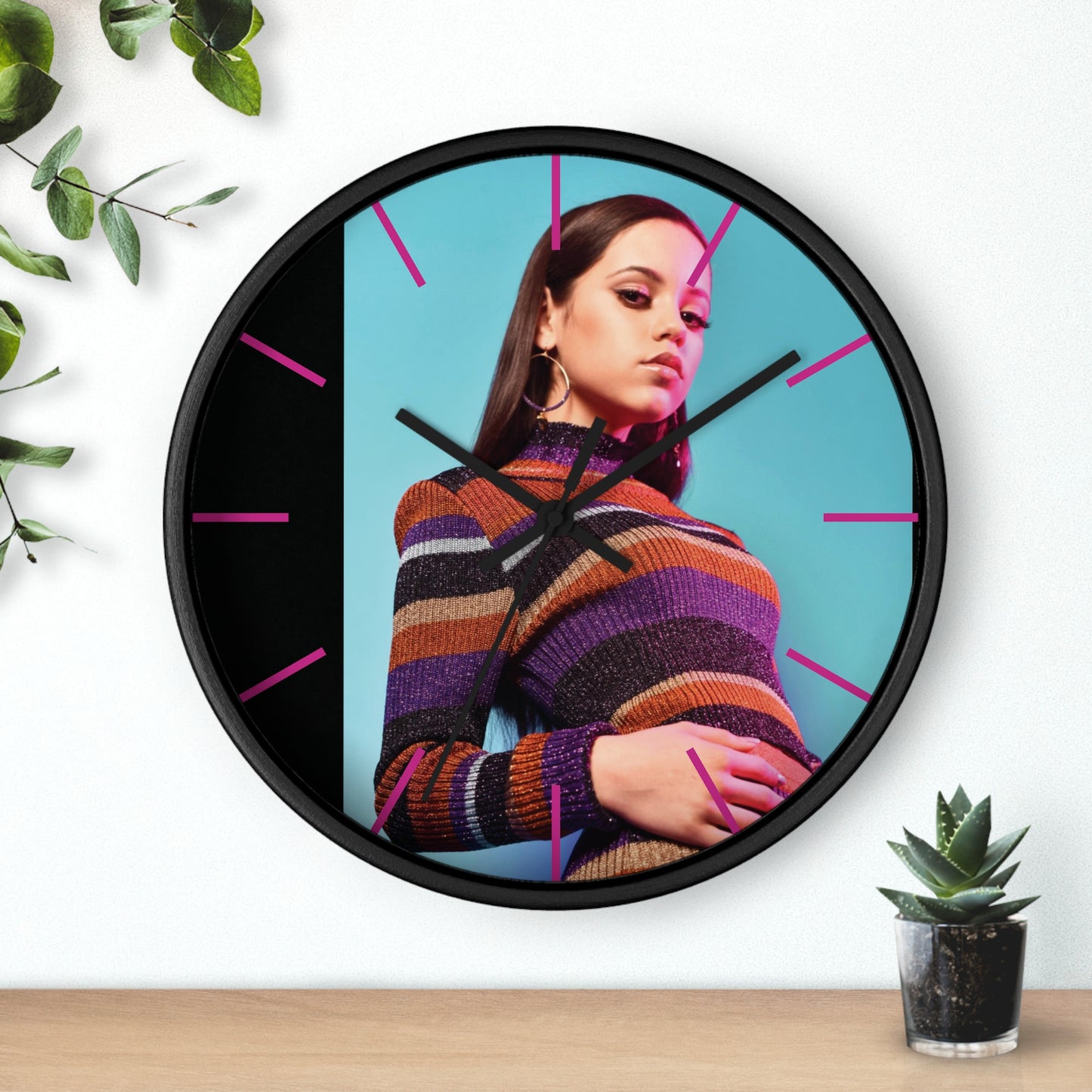 Jenna Ortega Wall Clock(ships from USA only)