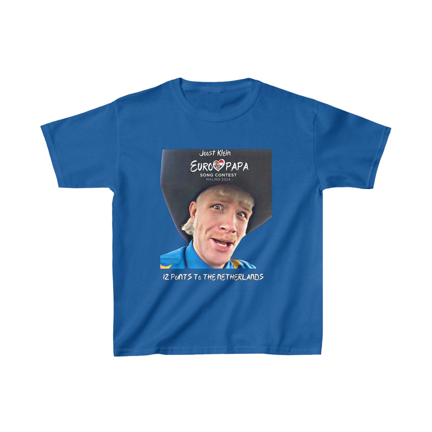 Kid sizes Joost Klein EuroPapa Song Contest 2024 t-Shirt