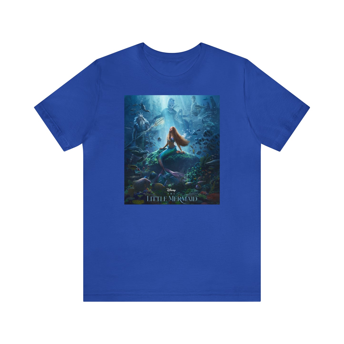 The Little Mermaid t-Shirt(ships from EU) Soft Cotton Jersey Short Sleeve Tee(Unisex)