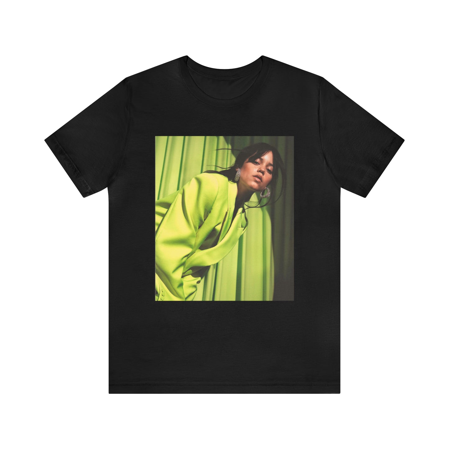 Jenna Ortega T-shirt(ships from USA) Soft Cotton Jersey Short Sleeve Tee(Unisex)