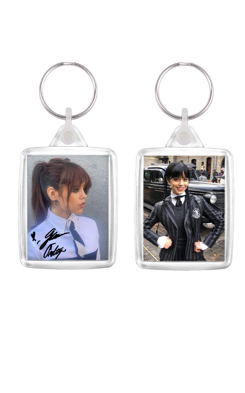 Jenna Ortega keychain