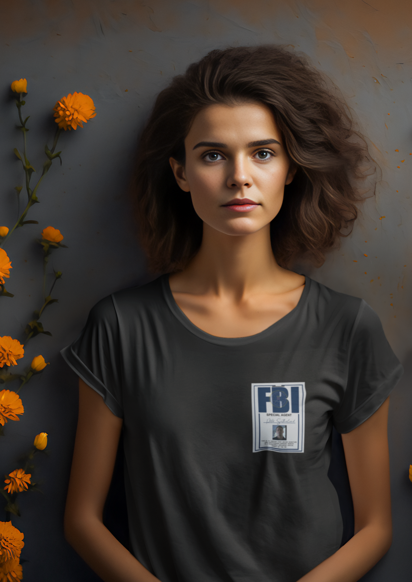 The Night Agent T-shirt(ships from EU) - FBI ID Badge Soft Cotton Jersey Tee(Unisex)