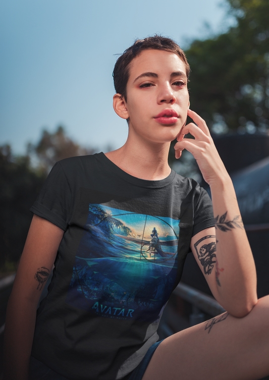 Avatar T-shirt(ships from EU) Soft Cotton Jersey Short Sleeve Tee(Unisex)