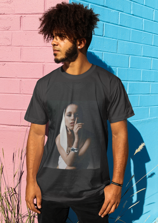 Jenna Ortega T-shirt(ships from USA) Soft Cotton Jersey Short Sleeve Tee(Unisex)