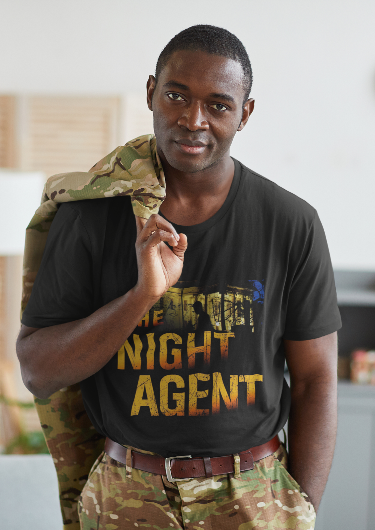 The Night Agent T-shirt(ships from EU) Soft Cotton Jersey Tee(Unisex)