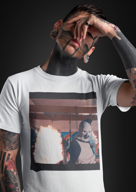 Art the Clown Flamethrower t-Shirt(ships from EU)