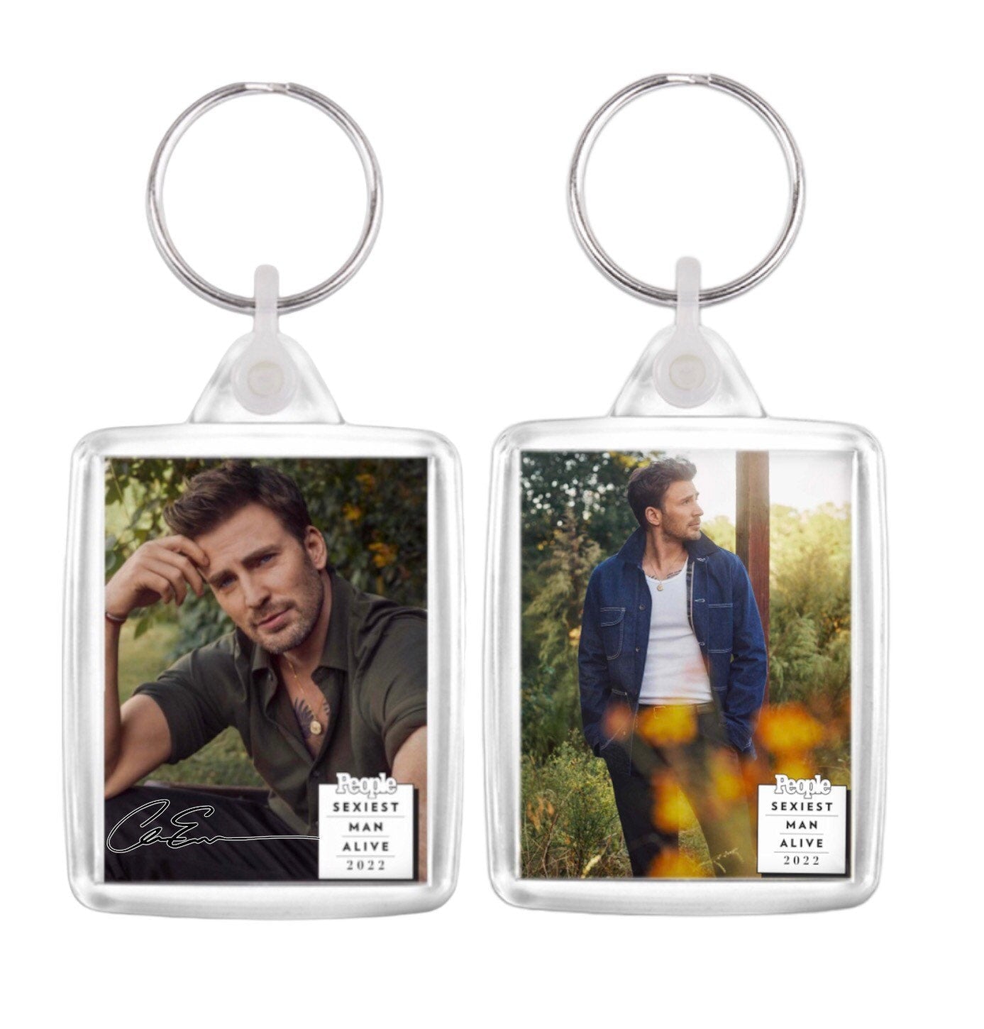 Chris Evans keychain