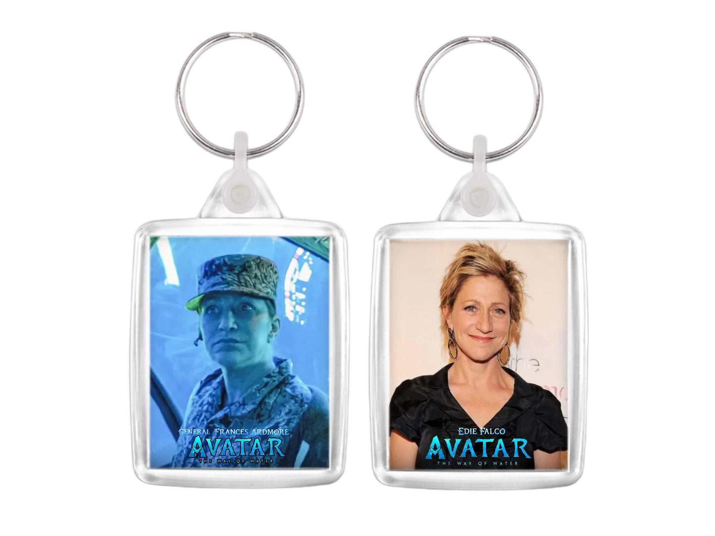 General Frances Ardmore / Edie Falco Avatar 2 The Way of Water keychain