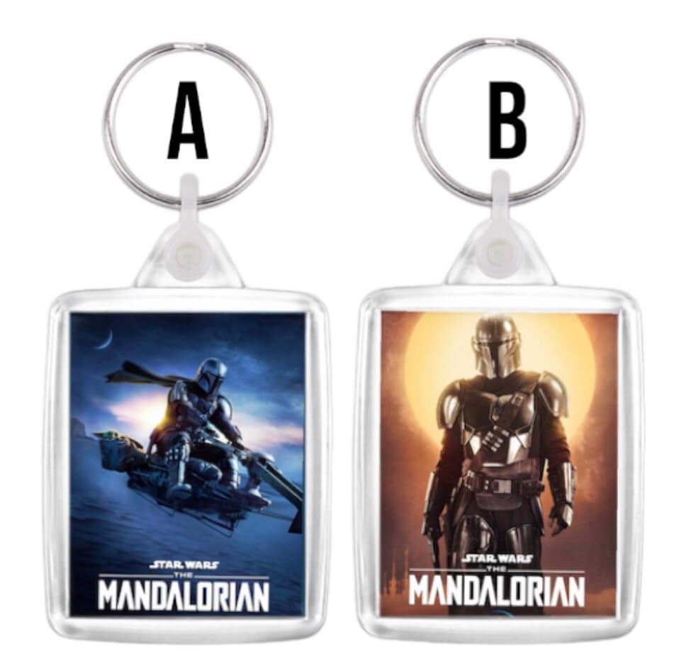 Create your Pedro Pascal, Mandalorian, Grogu keychain