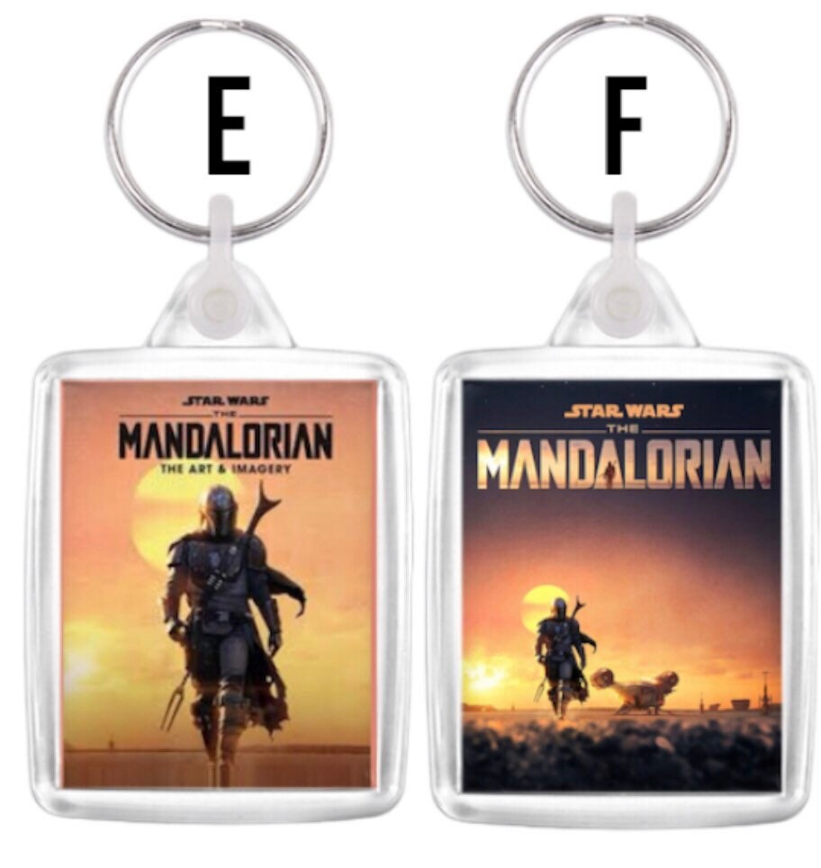 Create your Pedro Pascal, Mandalorian, Grogu keychain