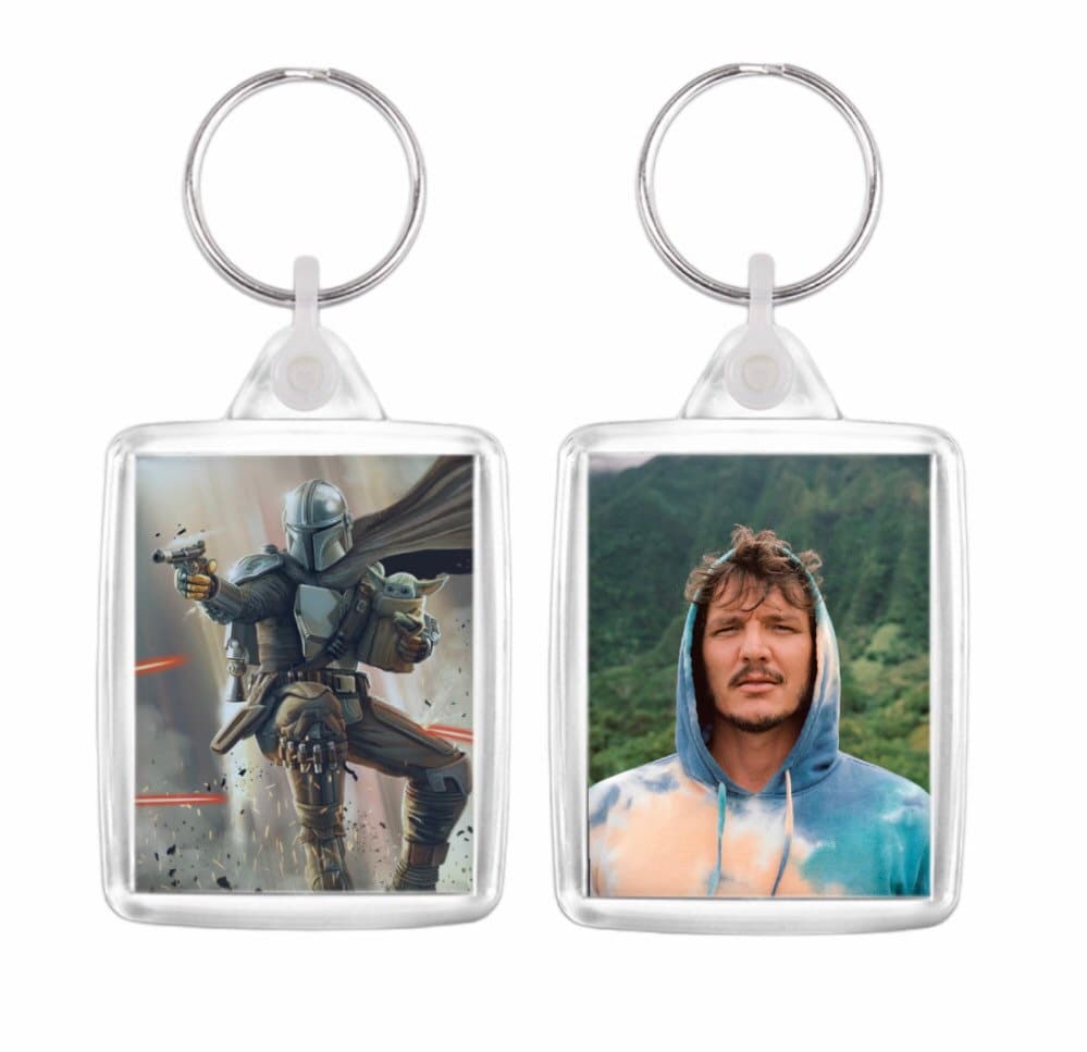 Mandalorian Pedro Pascal keychain