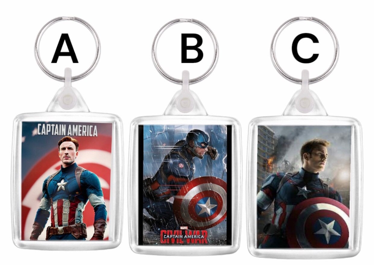 Create your own Chris Evans keychain