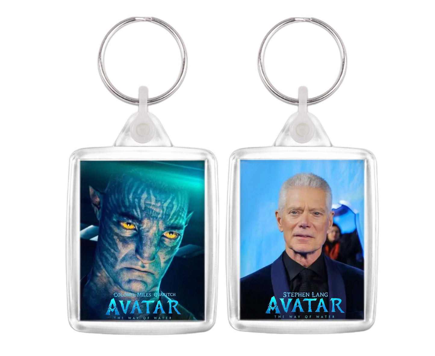 Colonel Miles Quaritch / Stephen Lang Avatar 2 The Way of Water keychain