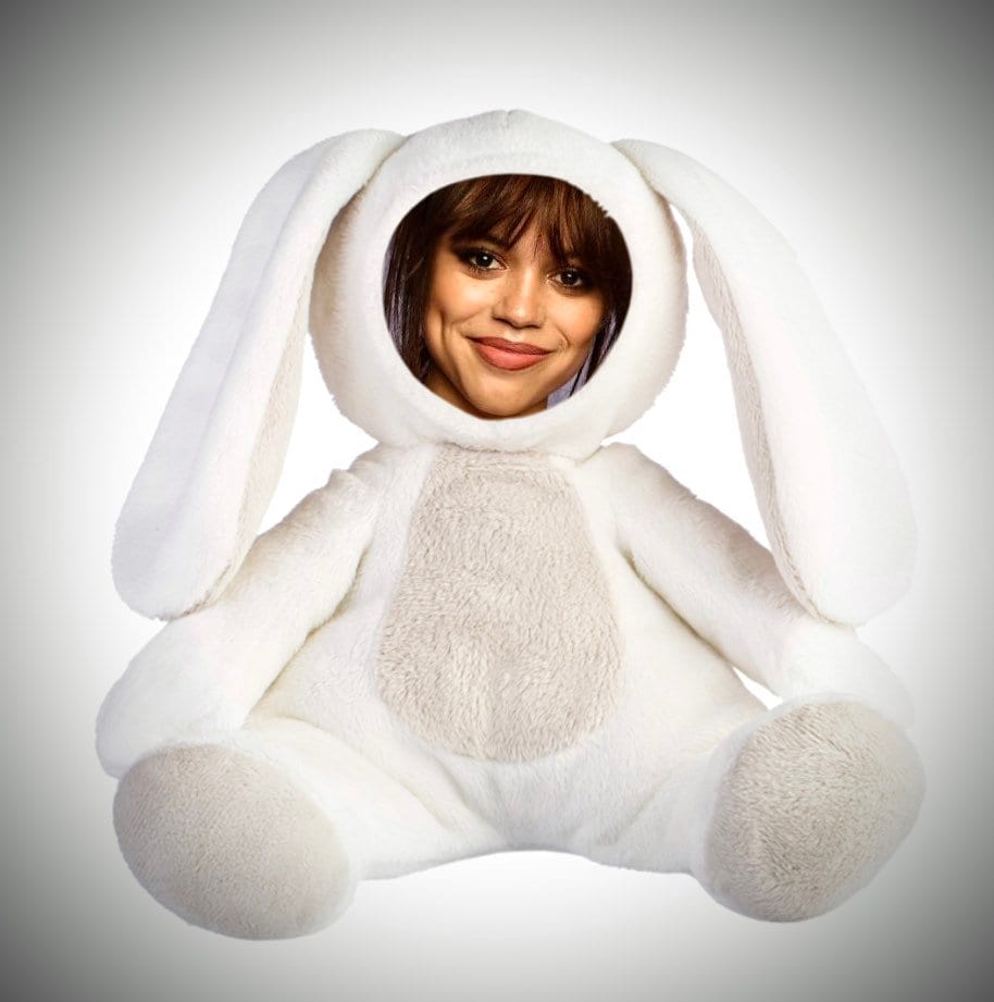 Jenna Ortega Cuddle Bunny